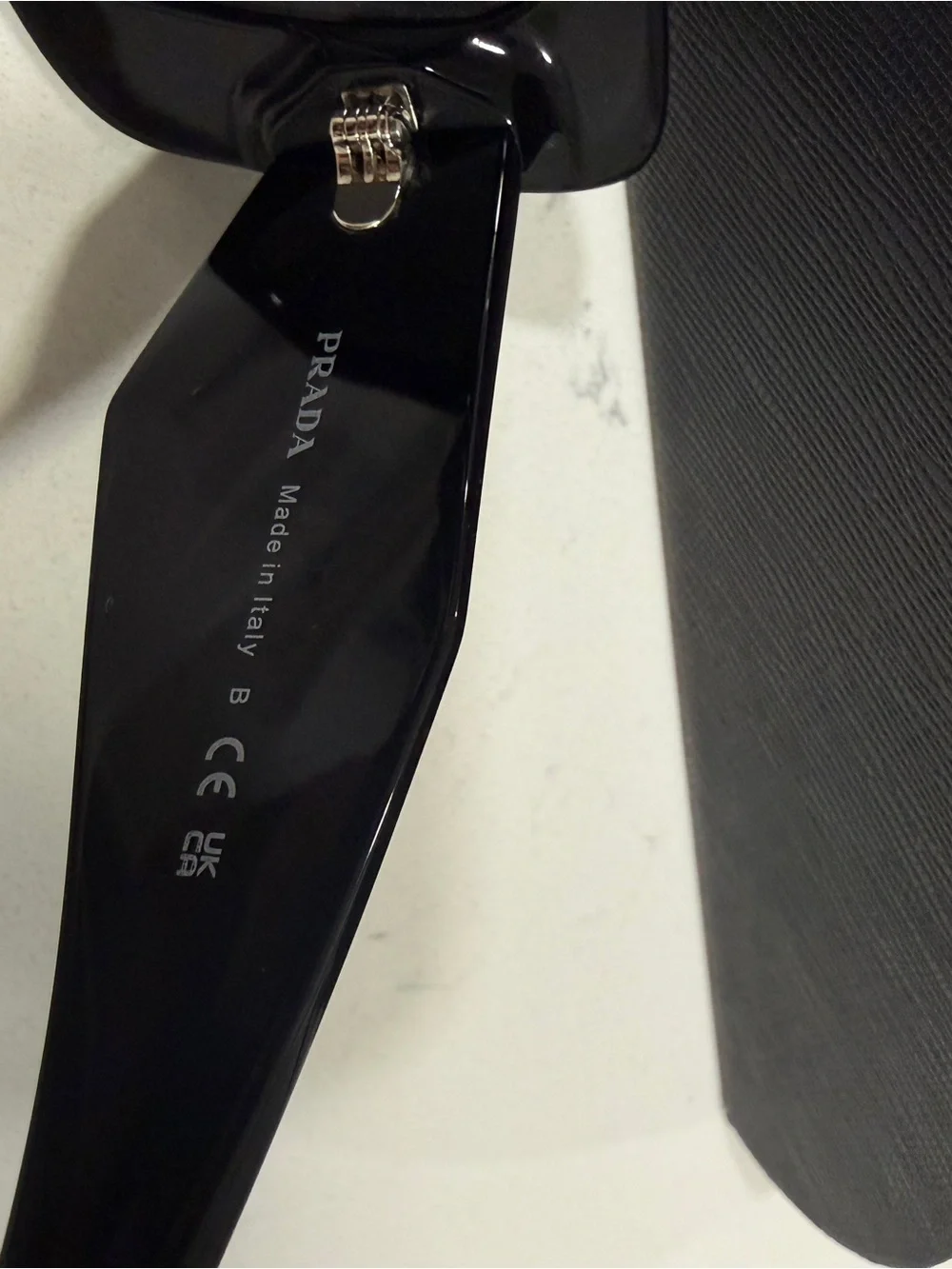 Prada Black Sunglasses PR 08YS